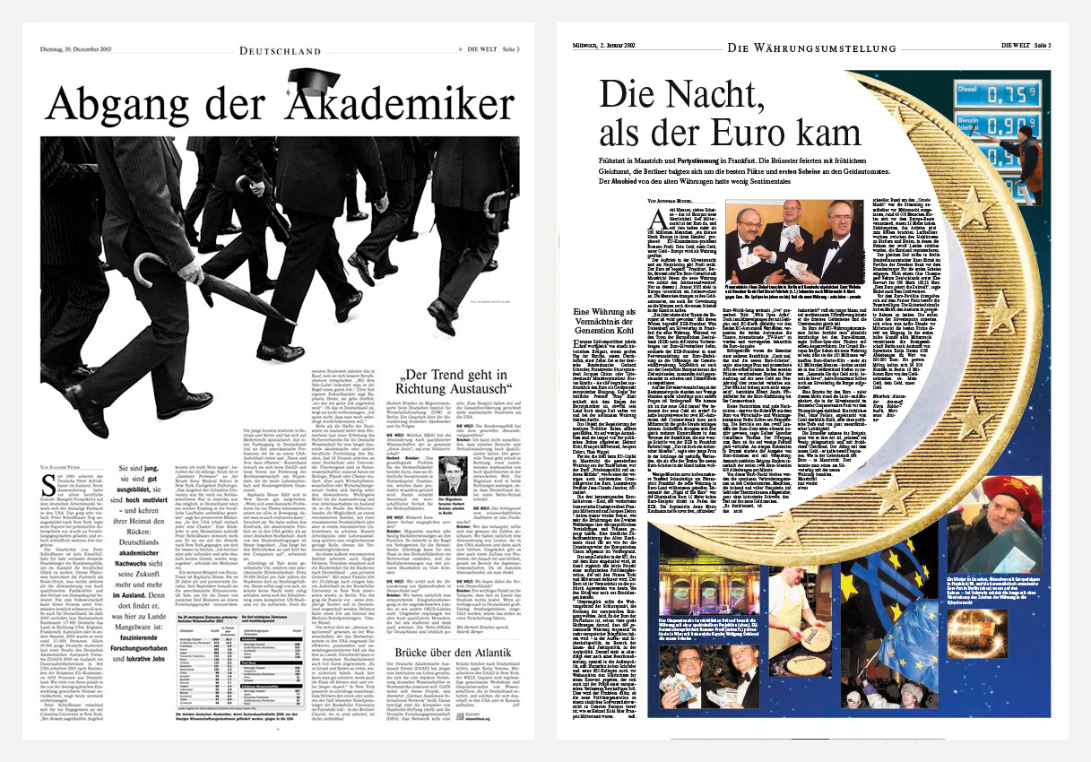 Zeitungsdesign WELT 09